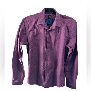 Rare Rabbit Purple Button-Down Long Sleeve Shirt Men's Size Small